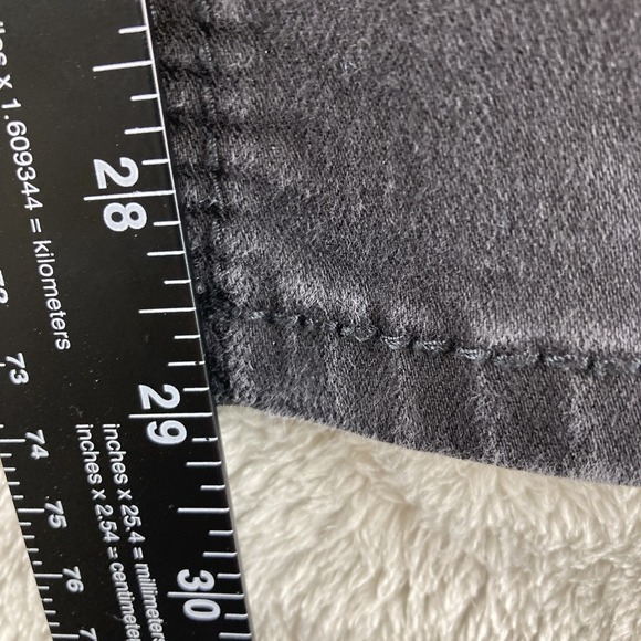 Rhythm in Blues Jeans Women's‎ Size 14 Modern Black Denim Stretch Straight Leg - Picture 10 of 16